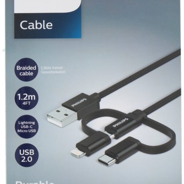 Philips Cable USB 3in1 DLC5204T/04
