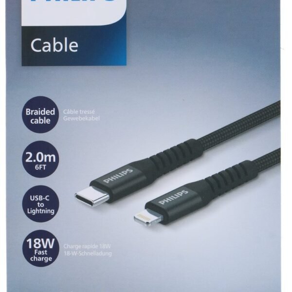 Philips Cable USB Lightn. DLC5206L/04