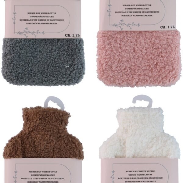 Hot water bottle 1.7L 4as