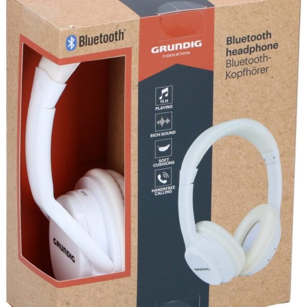 Grundig Headphone BT 150mAh white