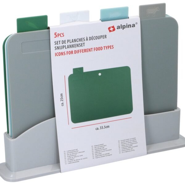Alpina Cutting board set 5pc