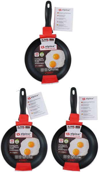 Alpina Frying pan Ø20xH4,5cm