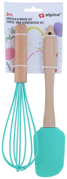 Alpina Spatula & whisk set 2pc