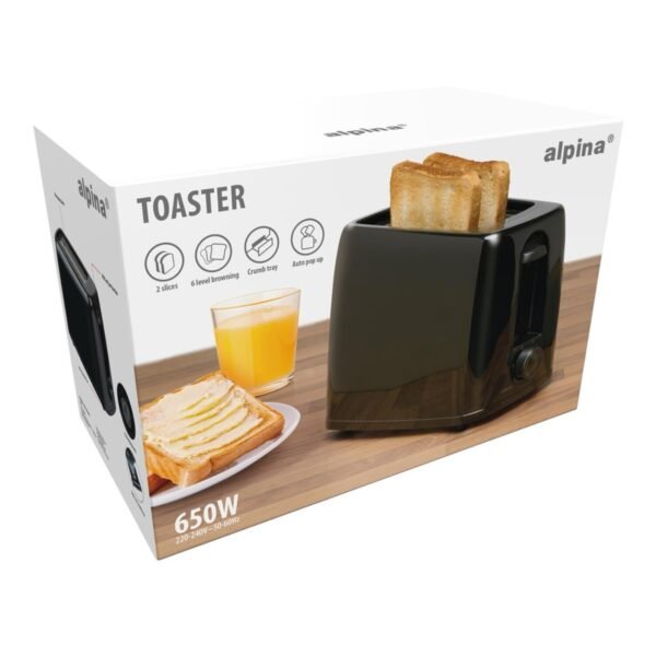 Alpina Toaster Black