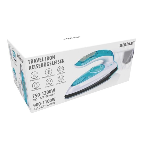Alpina Travel iron steam