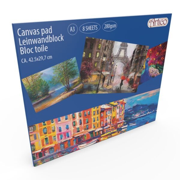 Artico Canvas pad A3 8 sheets