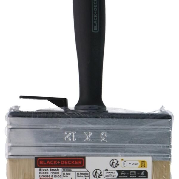 Black+Decker Block brush 3x12cm