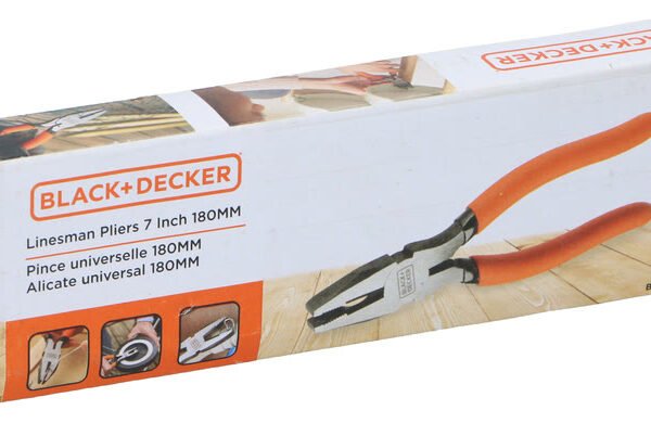 Black+Decker Combination pliers 180mm