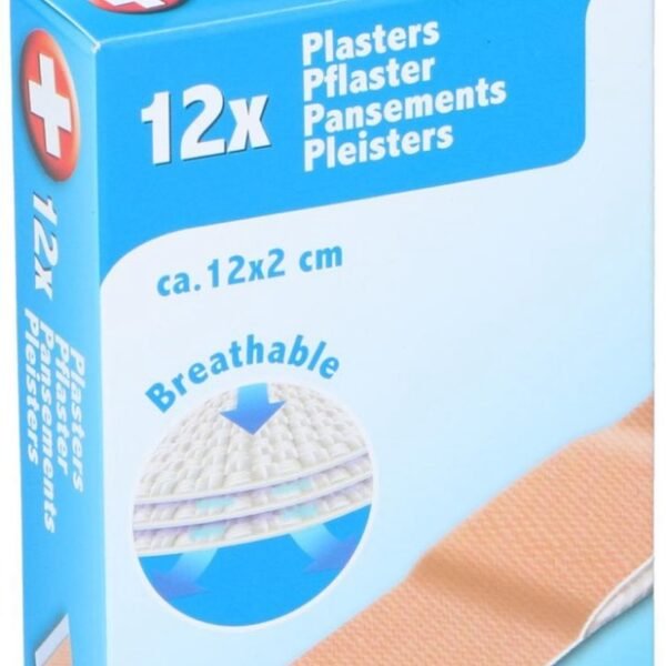 Comfort Aid Plaster 12x2cm 12pcs