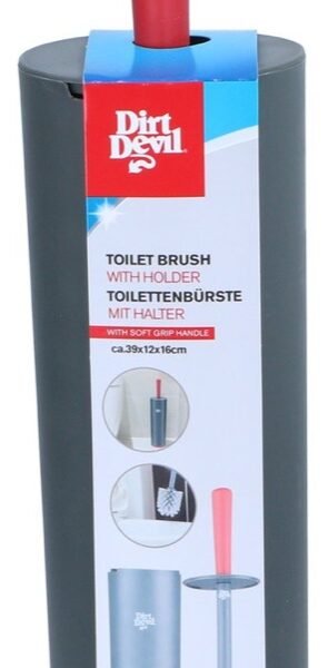 Dirt Devil Toilet brush with holder 2pc