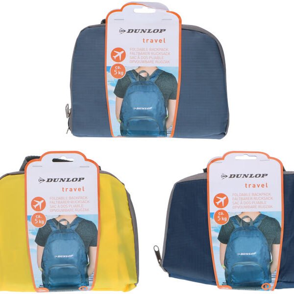 Dunlop Backpack Foldable 3as