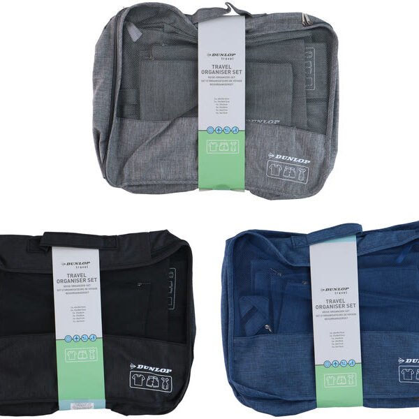 Dunlop Travel organizer set 6pc