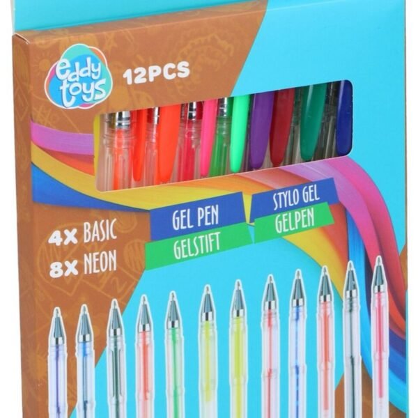 Eddy Toys Gel pen 12pc 2as