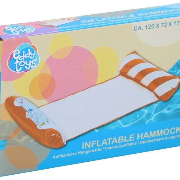 Eddy Toys Hammock inflatable orange