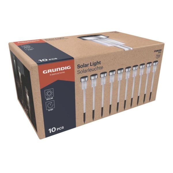 Grundig Spike solar Ø4,8x36,5 10pc