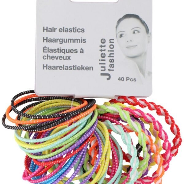 Juliette Fashion Hair elastics 40pcs no metal