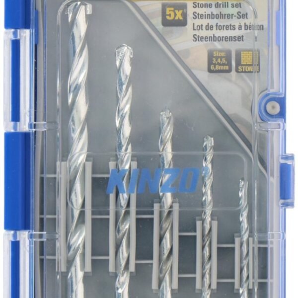 Kinzo Drill set stone 5pcs ST