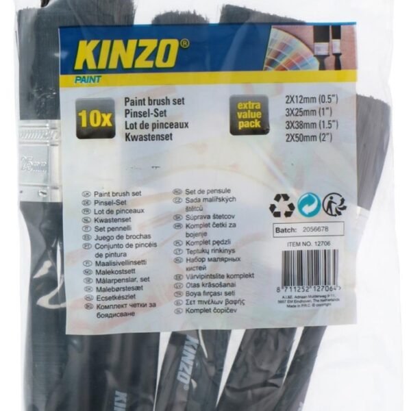 Kinzo Paint brush set PL 10pcs