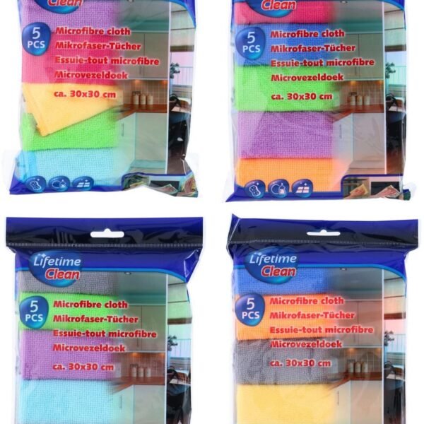 Lifetime Cloth MF 30x30cm 5pcs 4ass
