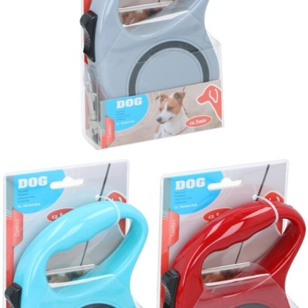 Pet Treatment Dog leash retractable 5mtr 3as