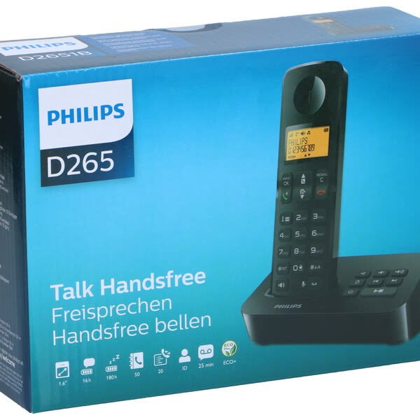 Philips Telephone D2651B/01 Sing