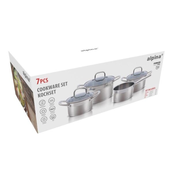 Alpina Cookware set 7pc