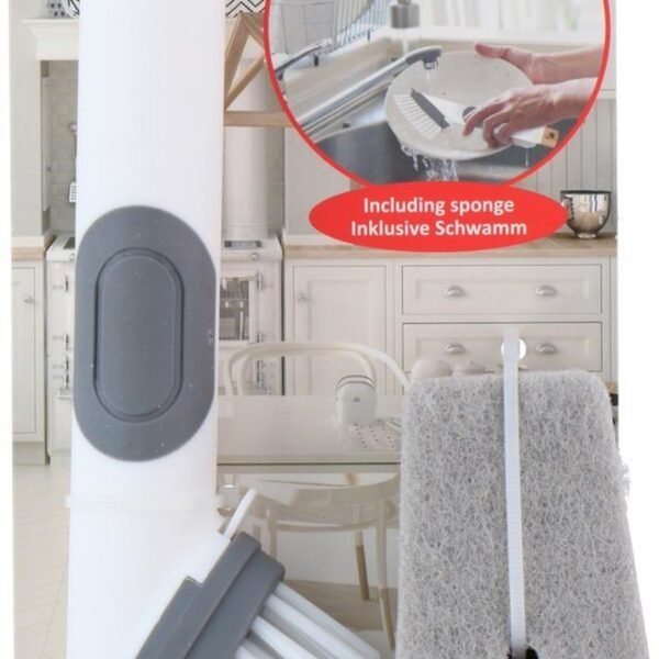 Alpina Dishwashing brush w soap disp