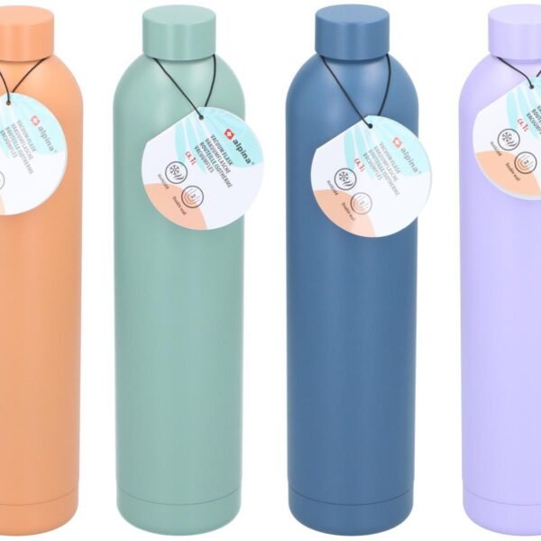 Alpina Drink bottle 1000ml 4assortie