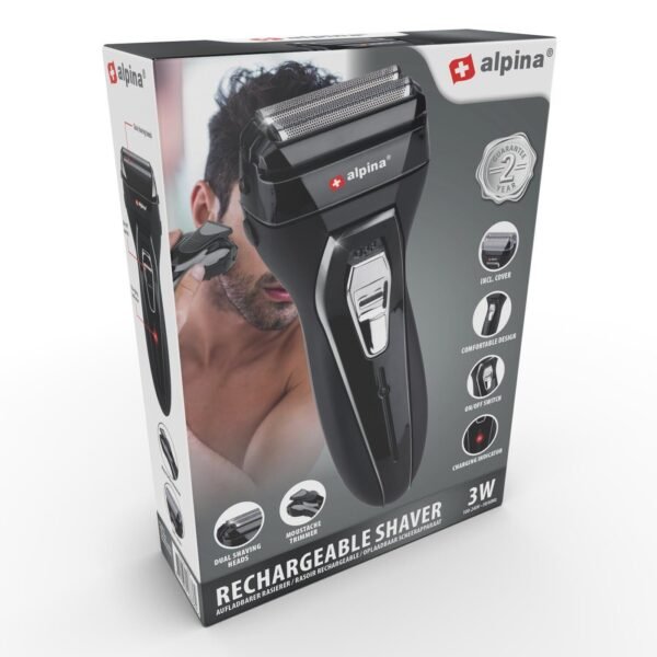 Alpina Shaver dual head 230V 600mAh