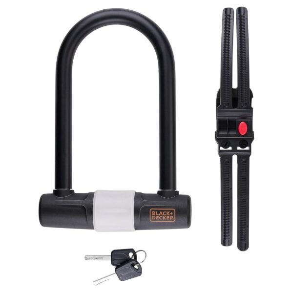 Black+Decker Frame lock U-shape Ø14x25cm