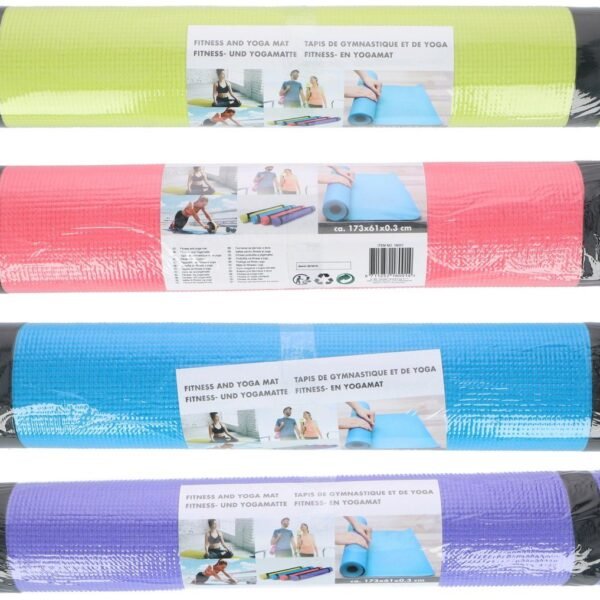 Fitness and yoga mat 4as