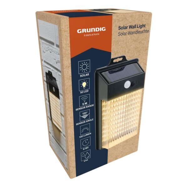 Grundig Solar wall light