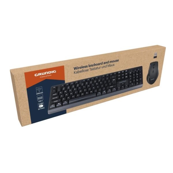Grundig Keyboard + mouse package wireless