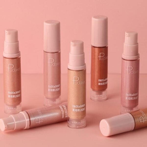 Pudaier Dazzling Face and Body Liquid Highlight – 08, 9.6ml