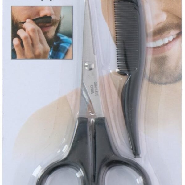 Touch Of Beauty Moustache Grooming Kit 2pc