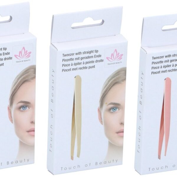 Touch Of Beauty Tweezer 3as straight tip