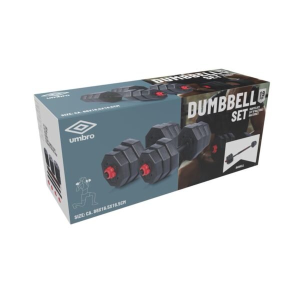 Umbro Dumbbell Set 19pcs